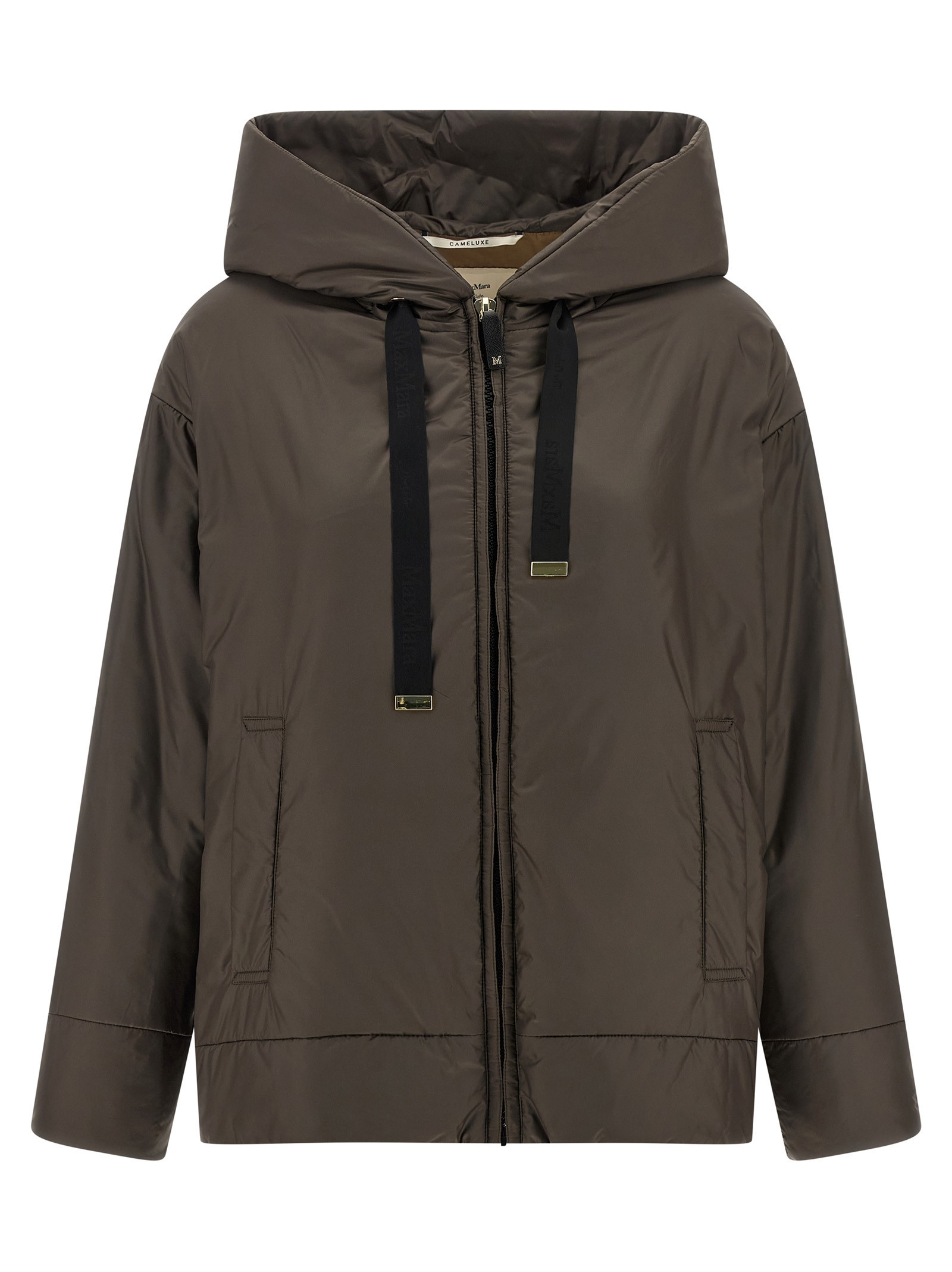 Max Mara The Cube MtcDaria jacket Brown Polyester Down Jacket, Parka, Casual - Women | Italist.com US