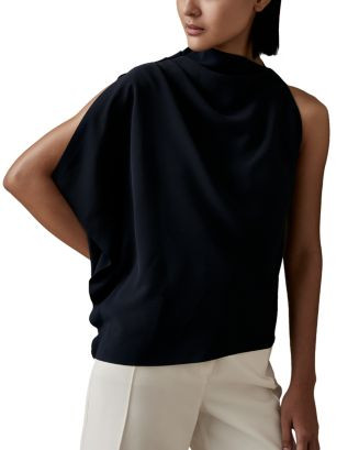 REISS Elle Draped Top  | Bloomingdale's Women | Bloomingdale's (US)