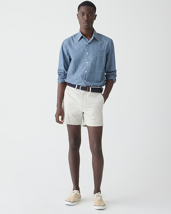 new color4.6(28 REVIEWS)5" stretch chino short$39.50$69.50 (43% Off)Limited time. Price as marked... | J.Crew US