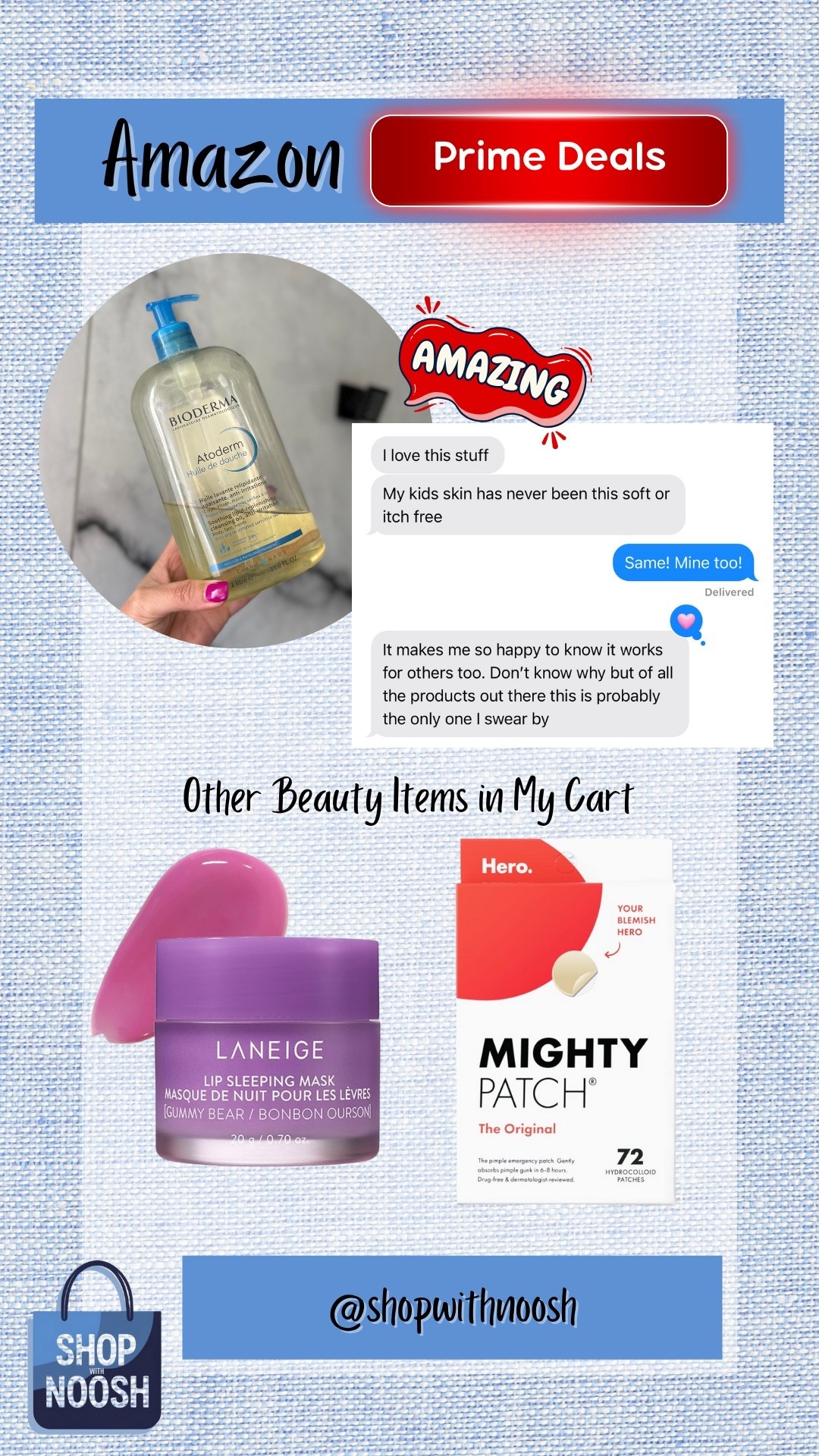 Amazon Prime Days beauty must haves!

#LTKSaleAlert #LTKFindsUnder50 #LTKBeauty