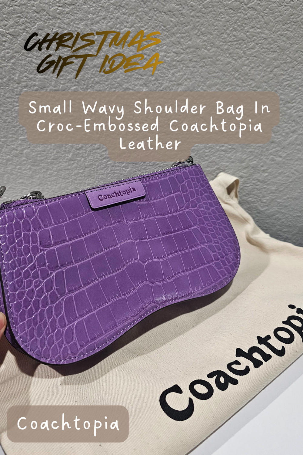 🔥SOLD OUT! Small Wavy Croc-Embossed Coachtopia Shoulder Bag — Only Available Here! 

This Small Wavy Shoulder Bag in Croc-Embossed Coachtopia Leather is completely sold out everywhere, and we’re one of the few places that still has it. 

Beautifully textured croc-embossed leather, lightweight, and the perfect statement piece for any outfit. Grab it before it’s gone again! 

 #LTKstyletip #LTKbag #LTKgiftguide