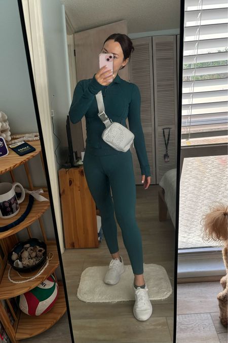 This lululemon fit is sort of giving me elf vibes!  

I seriously love this color and think it would look good on any complexion.  So glad they released the define cropped jacket in this color!  

This is the perfect Everywhere Belt Bag for the holiday season.  I think it would make a great gift idea!

#LTKfitness #LTKGiftGuide #LTKSeasonal