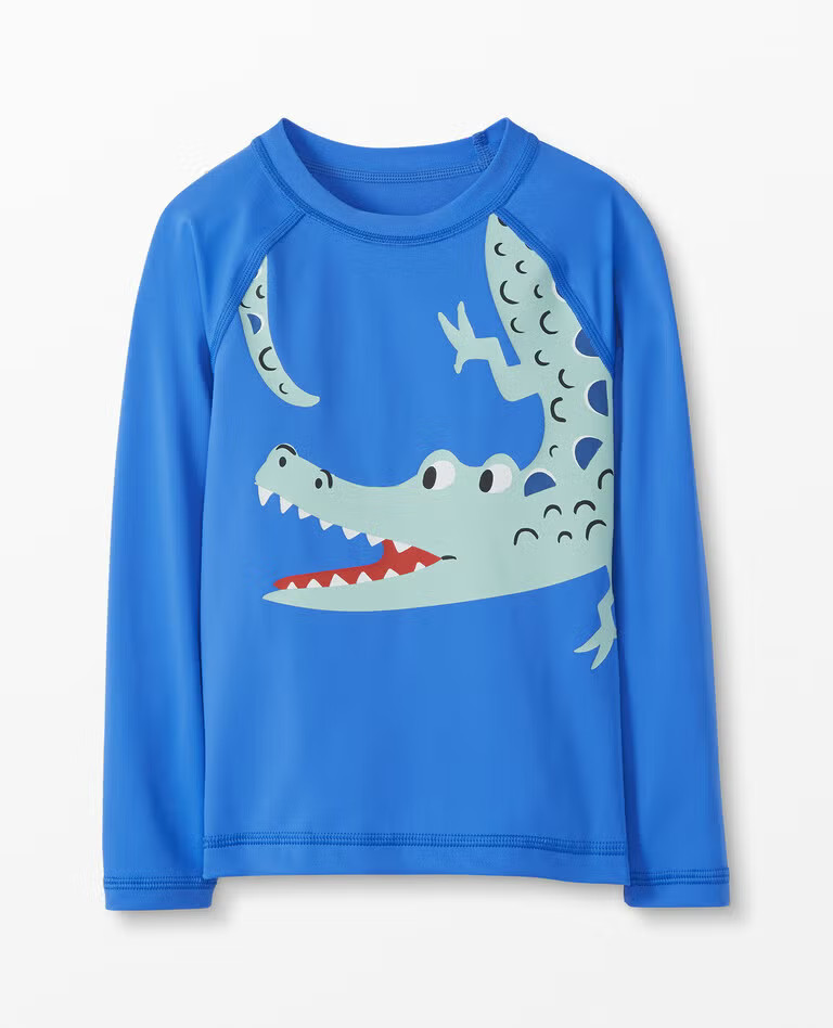 Recycled Graphic Sunblock Rash Guard | Hanna Andersson