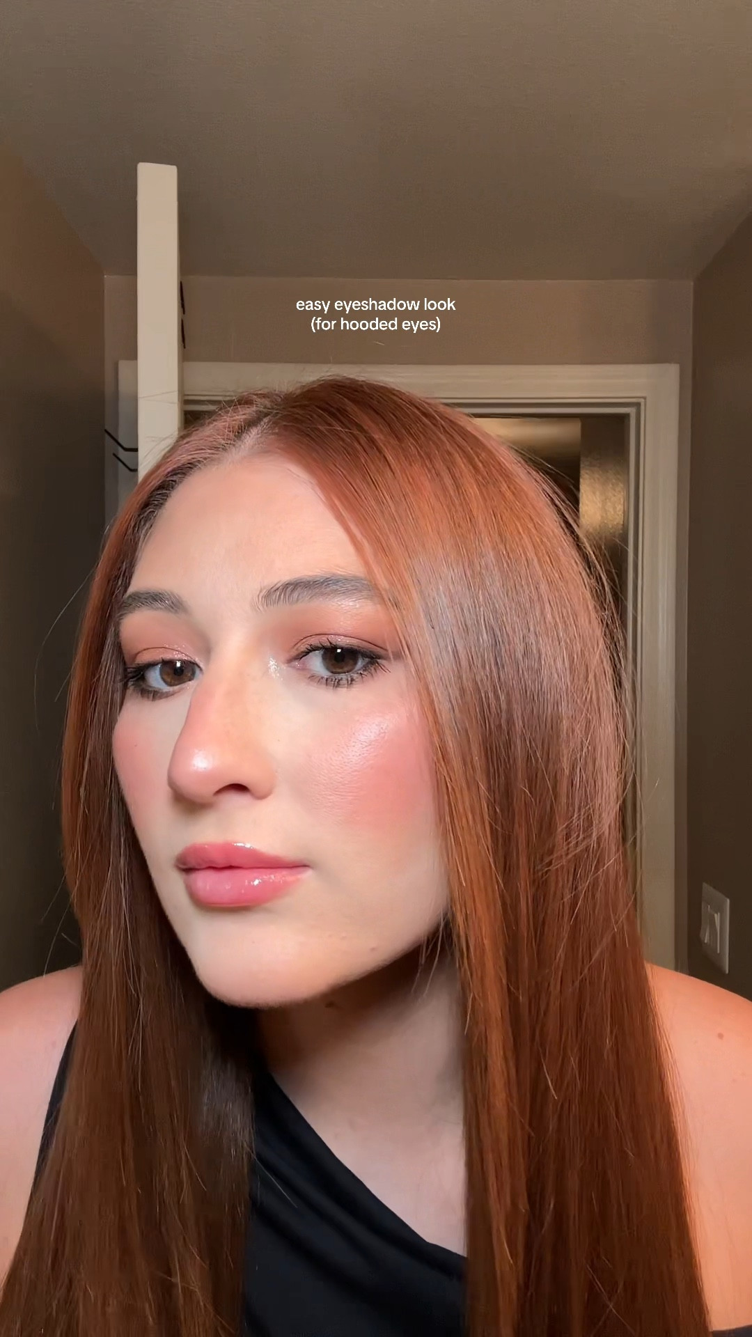 My go-to eye shadow look for my hooded eyes! 