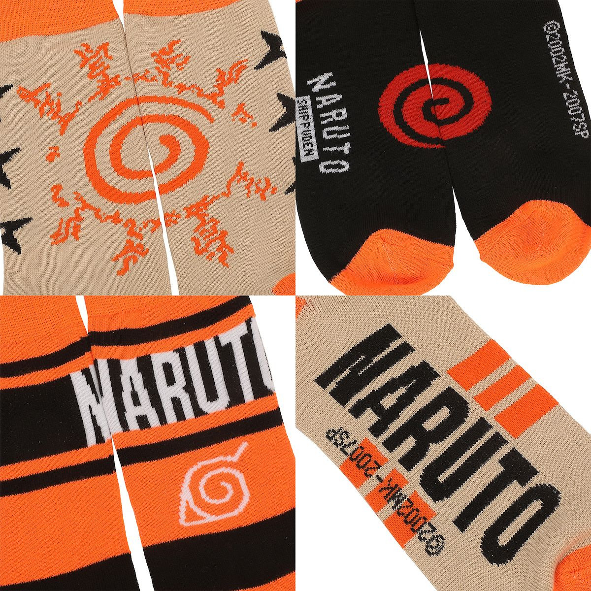 Naruto Icon Mens Casual Crew 5 Pack | Target