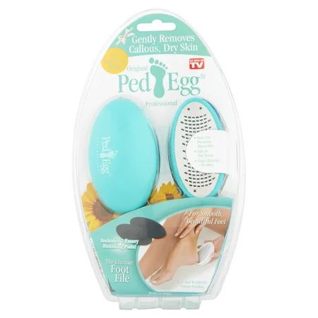 As Seen On TV Original Ped Egg Professional The Ultimate Foot File with Finishing Pad | Walmart (US)