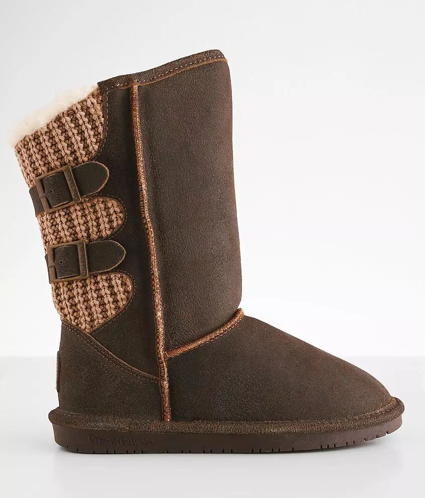 Bearpaw Boshie Leather Boot | Buckle