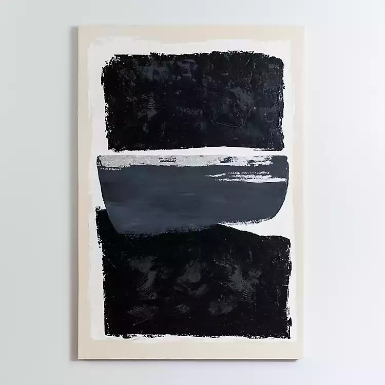 New! Midnight Swatches Canvas Art Print | Kirkland's Home