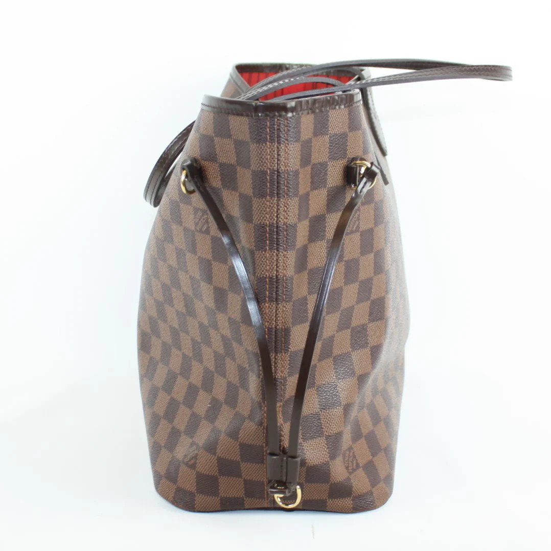 Neverfull MM in Damier Ebene | Keeks Designer Handbags