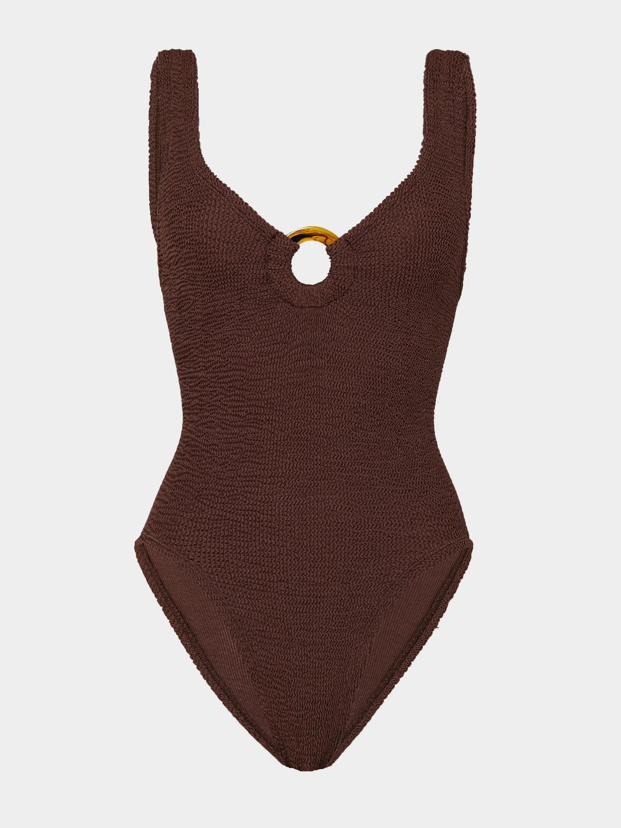 Celine Swim - Metallic Chocolate | HUNZA G