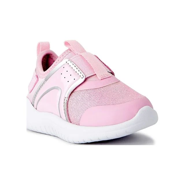 Athletic Works Baby Girl Step-In Sneakers, Sizes 2-6 | Walmart (US)
