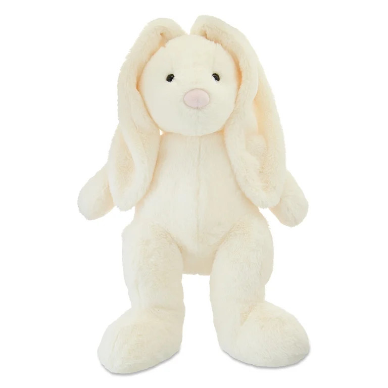 Large Long Ear Bunny Plush, Cream, 21", Easter by Way To Celebrate | Walmart (US)