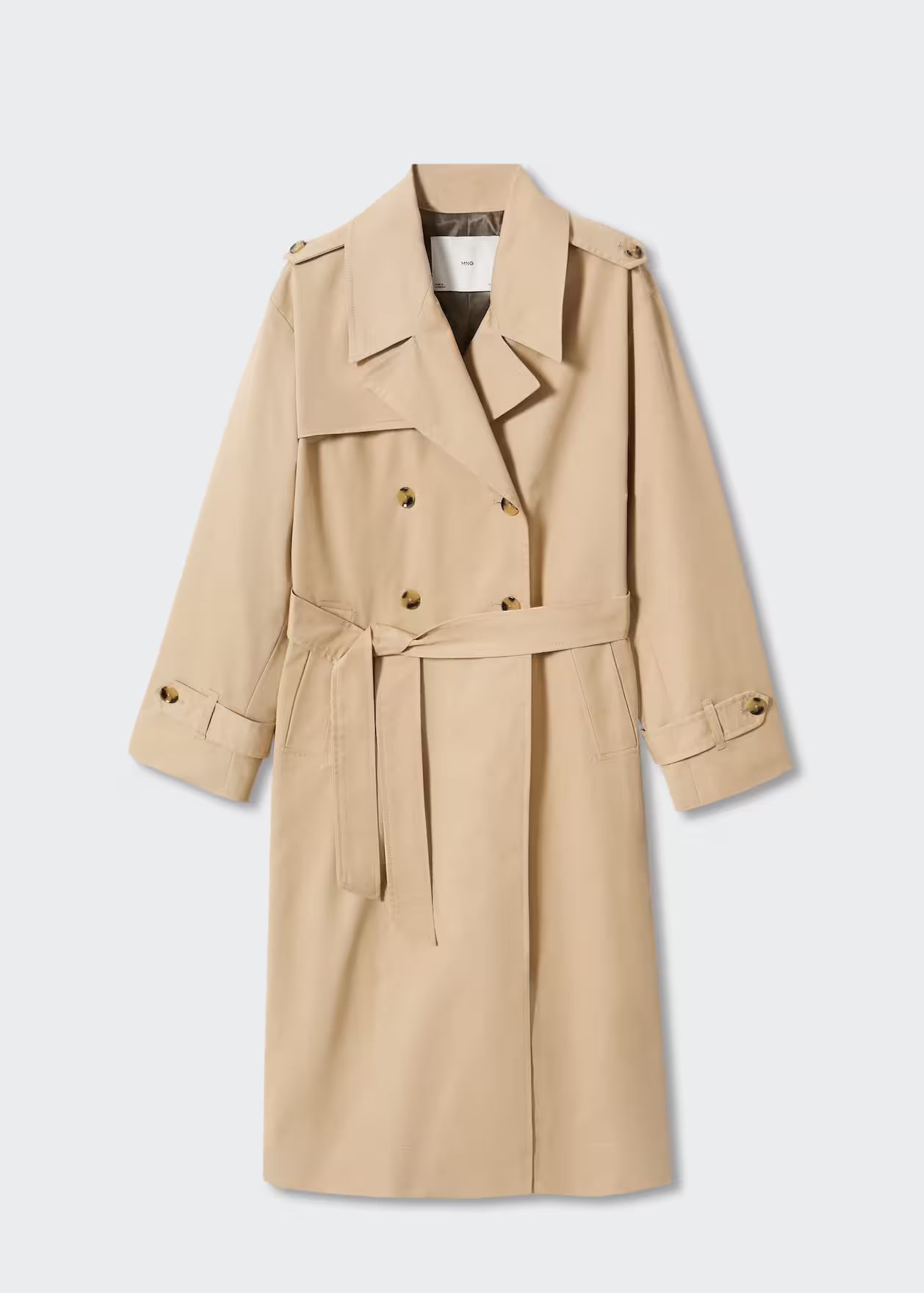 Cotton classic trench coat | MANGO (US)