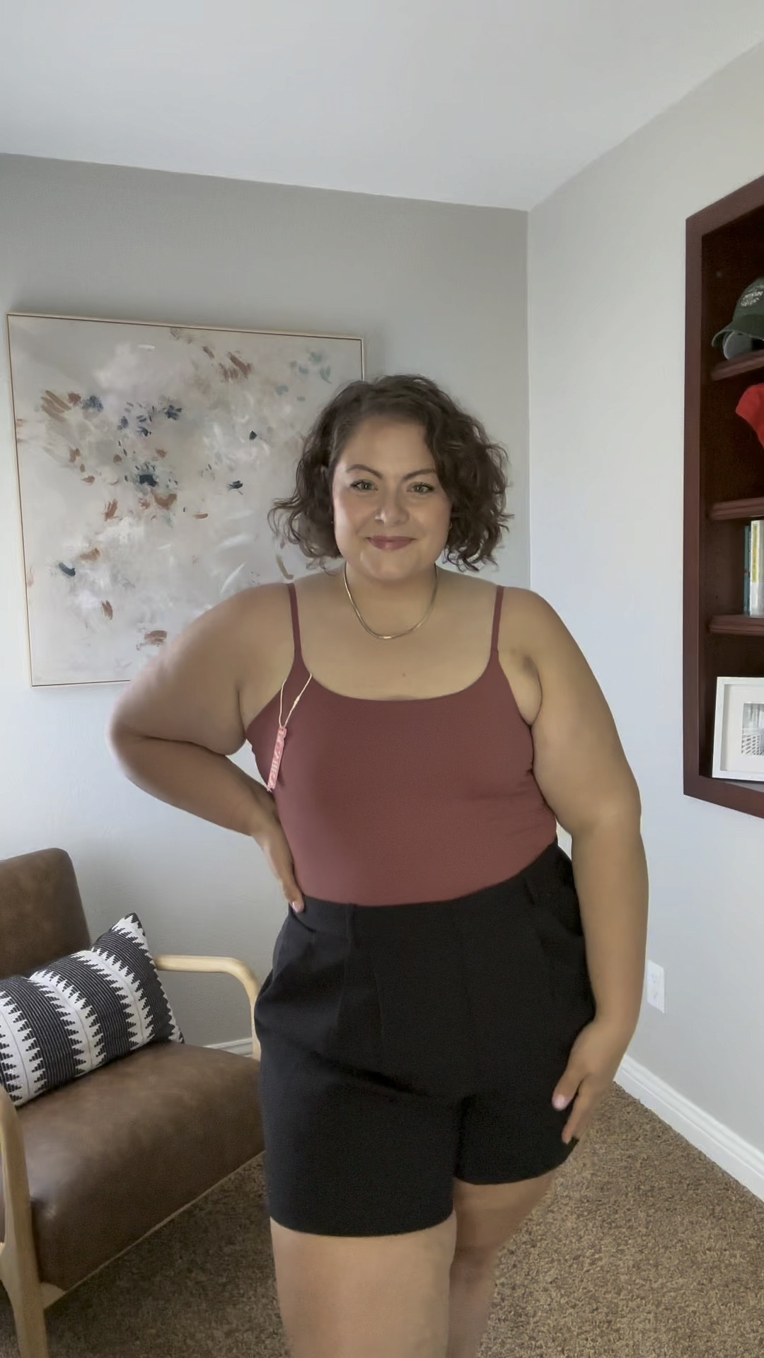 Double lined spaghetti strap tanks 

Size: xxl

bust 44  //  wasit 39  //  hips 54 

#LTKFindsUnder50 #LTKMidsize #LTKStyleTip