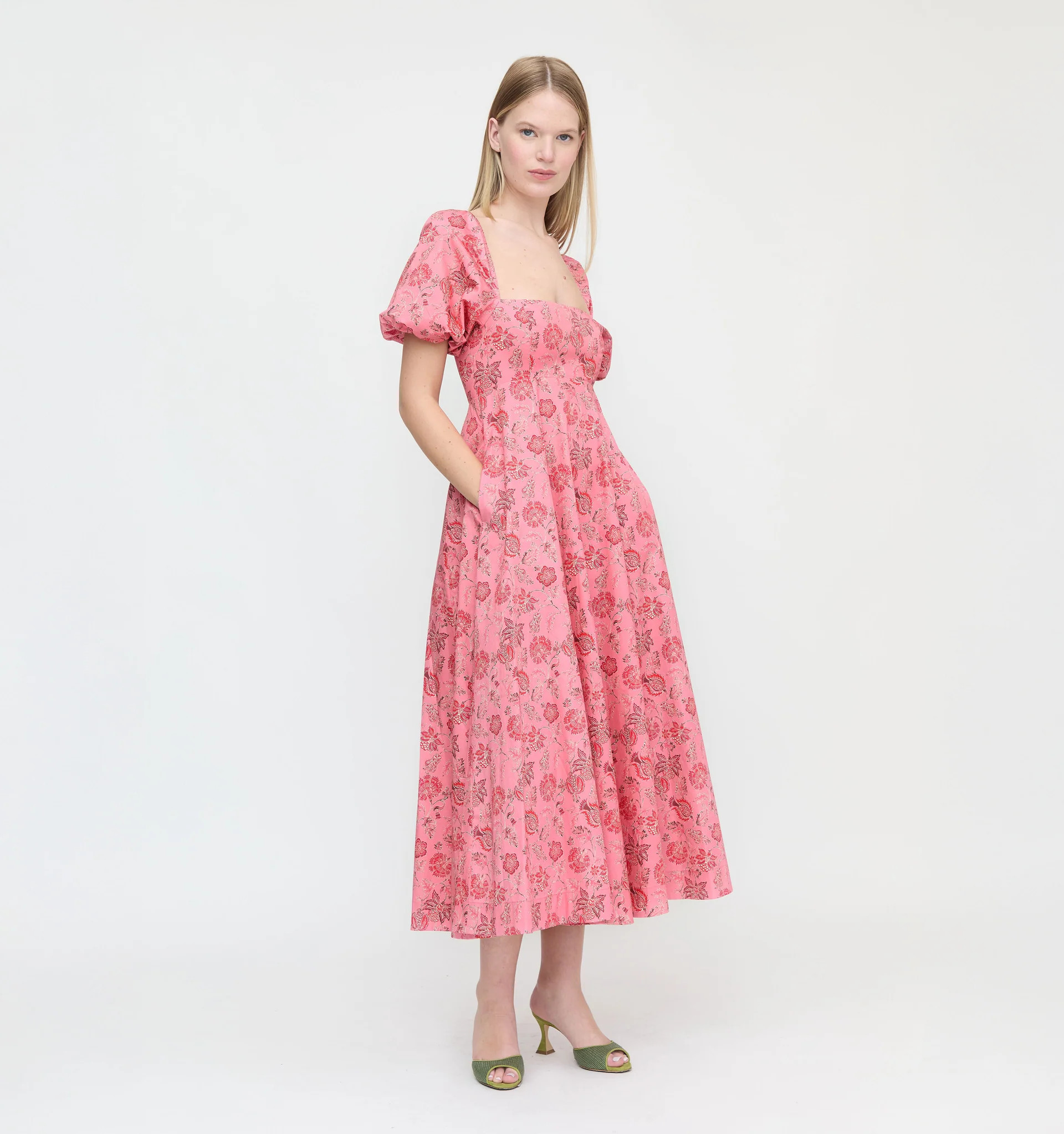 The Matilda Dress - Pink Pimlico Floral | Hill House Home US
