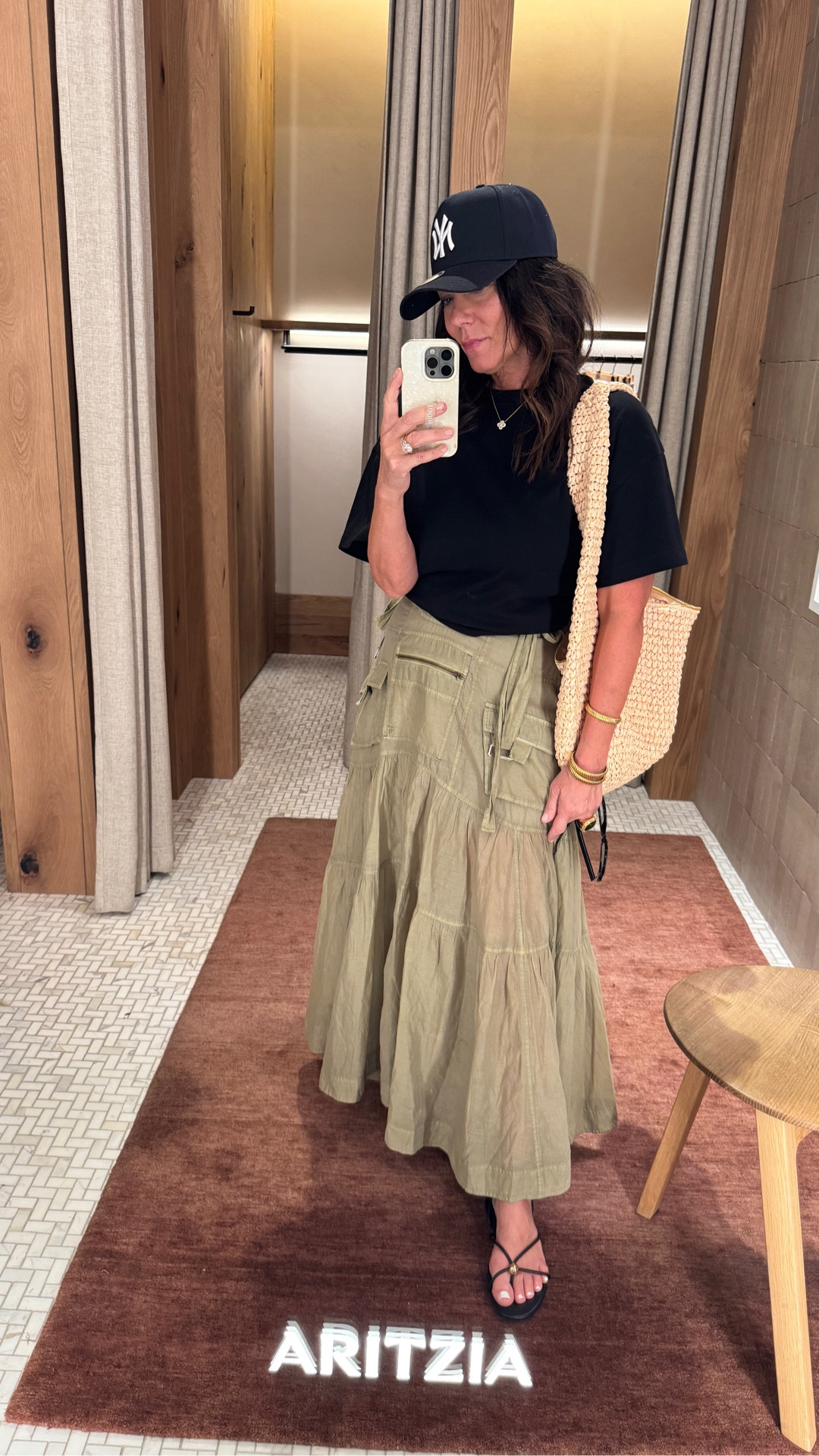 Just saw the hat is on sale online but not in stores :/ 
Linked similar skirts 
These dolce vita sandals are super comfy! 


#LTKSaleAlert #LTKTravel #LTKmomlife