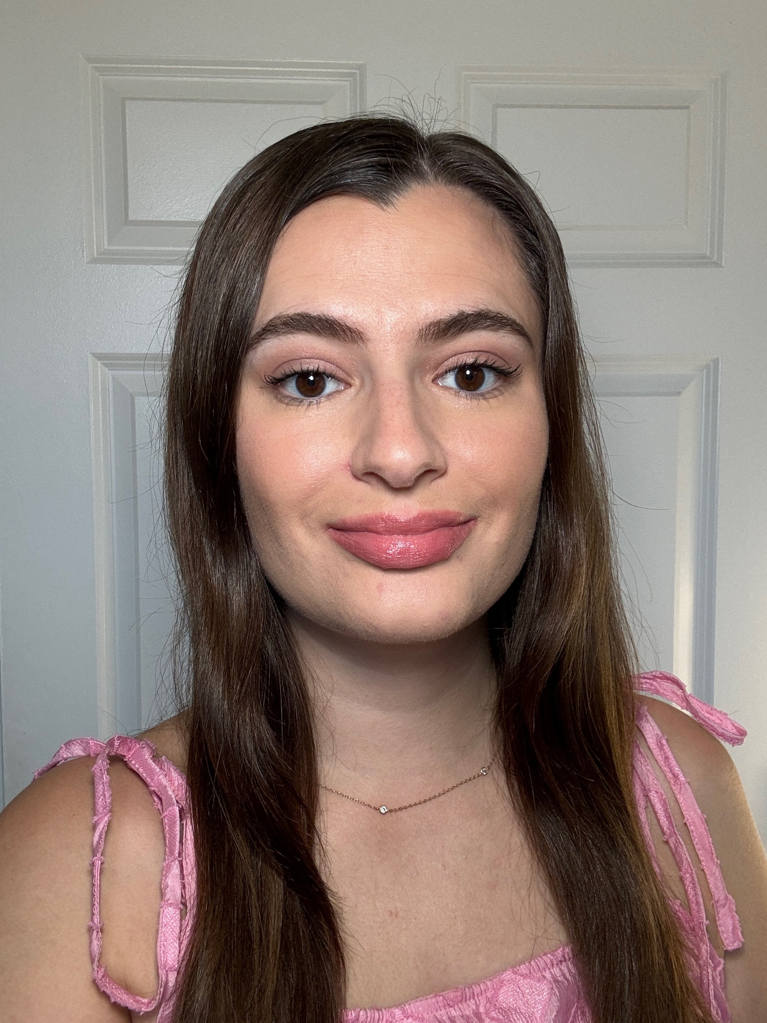 Natural makeup for filming my podcast at home! Trying the Lancôme Butterglow Lip Balm today  

#LTKBeauty #LTKFindsUnder50