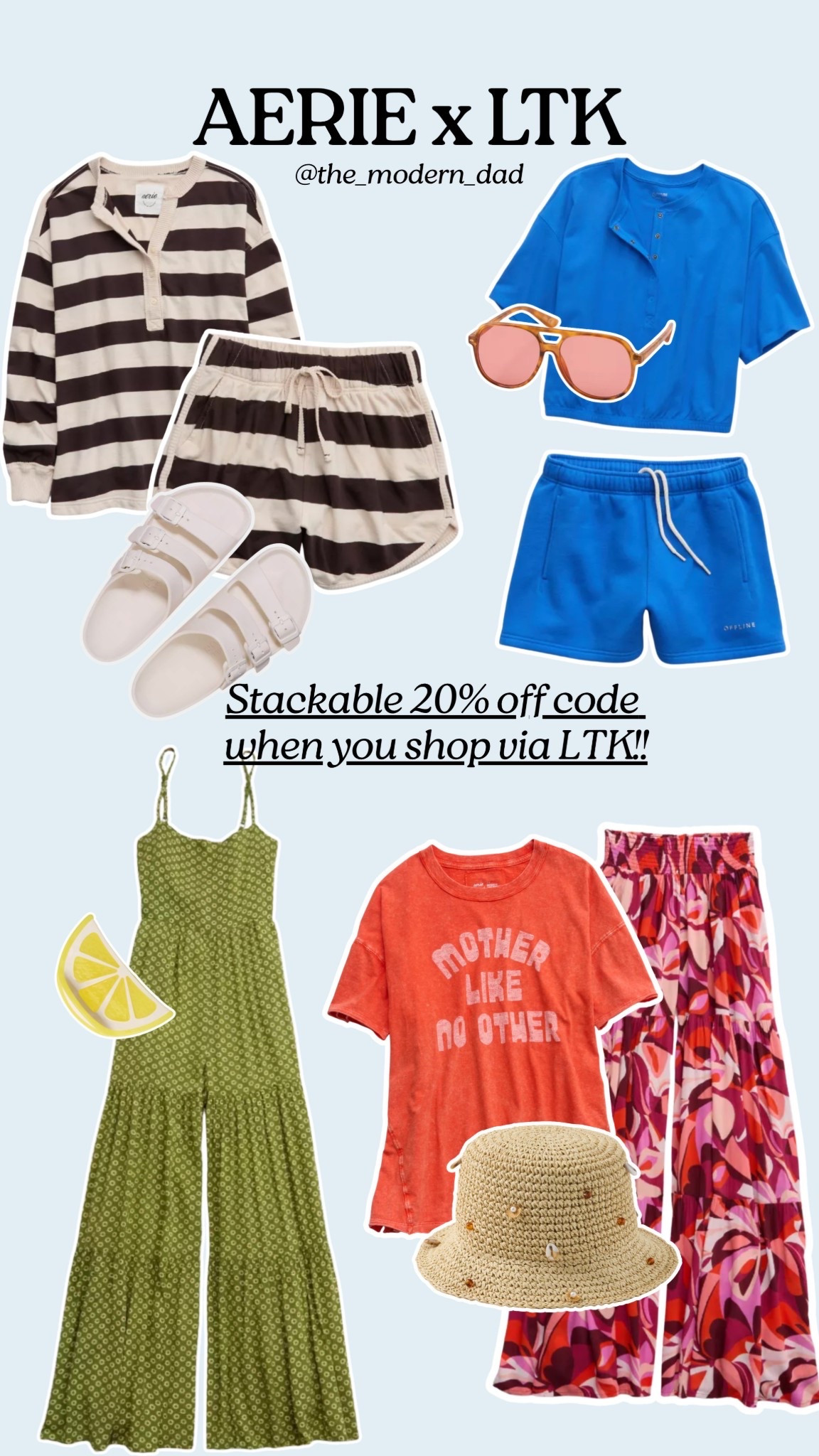 An exclusive in app sale!? @Aerie and @ltk are teaming up to give you a stackable 20% off discount on all your favorites. So many great finds for spring and summer! 
#LTKxAerie 




#LTKxAerie #LTKSeasonal #LTKSaleAlert