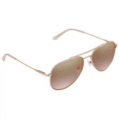 Calvin Klein Pink Aviator Unisex Sunglasses CK18105S 780 57 | Walmart (US)