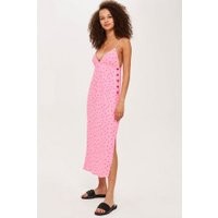 Womens Red and Pink Spot Slip Dress - Pink, Pink | Topshop UK