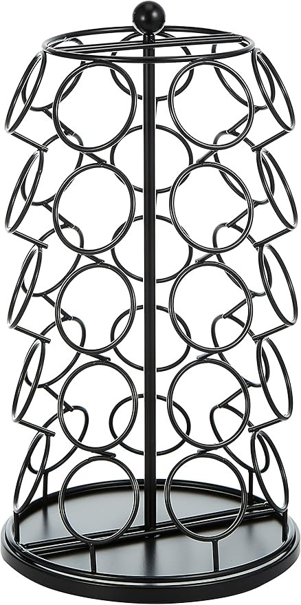 Nifty Solutions 35 Coffee Pod Carousel, 1 Count (Pack of 1), Black | Amazon (US)