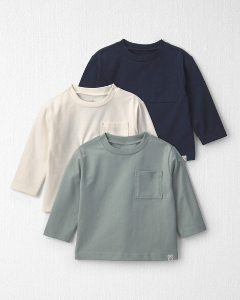 Baby Boy 3-Pack Organic Cotton Tops | Carter's Inc