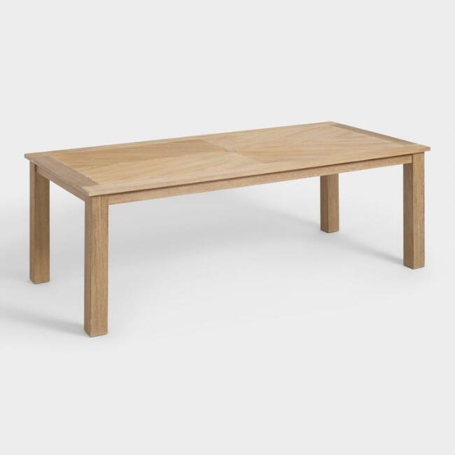 Mahogany Wood Tavira Outdoor Dining Table
							var ensTmplname="Mahogany Wood Tavira Outdoor Di... | World Market