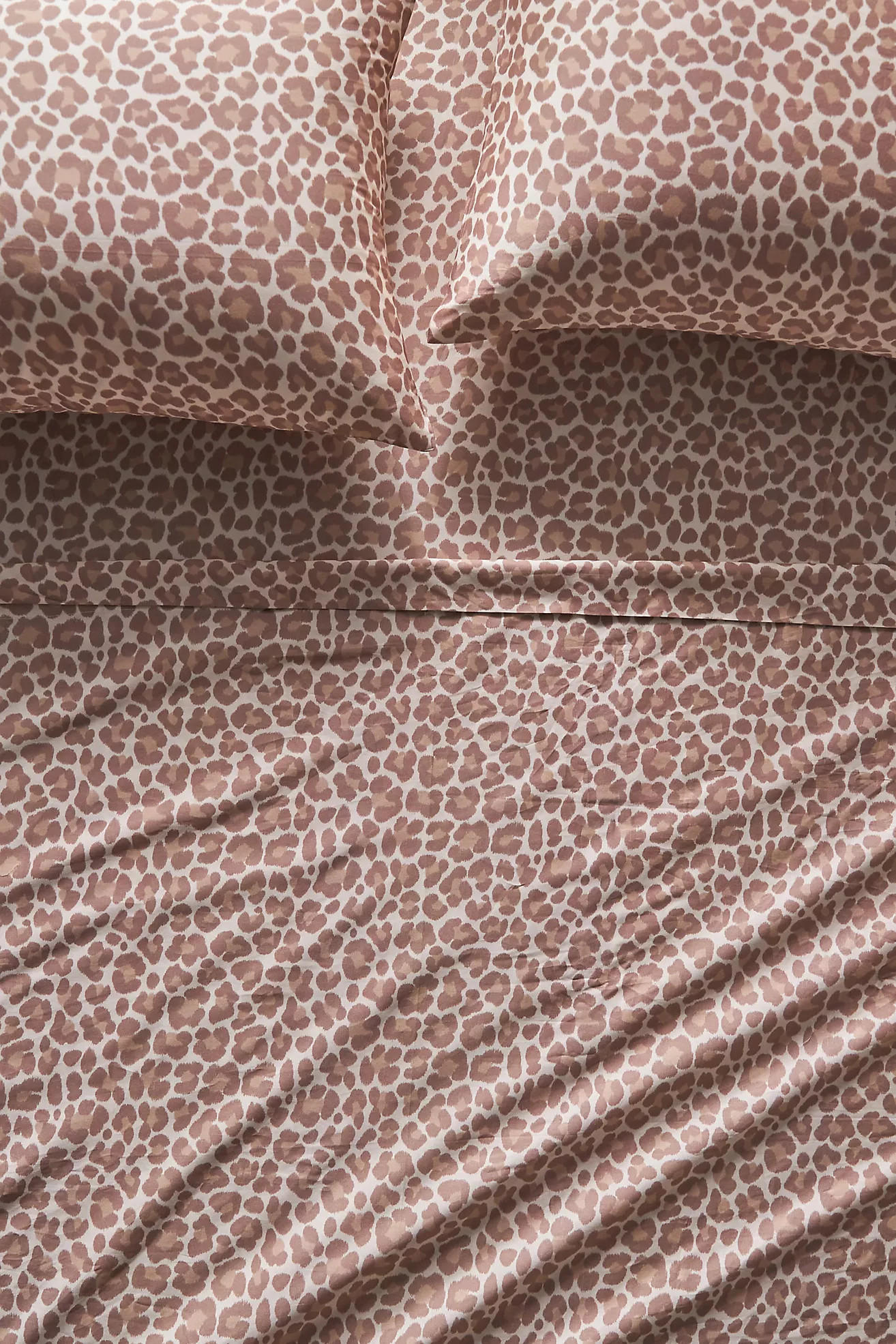 Organic Cotton Sateen Printed Sheet Set | Anthropologie (US)