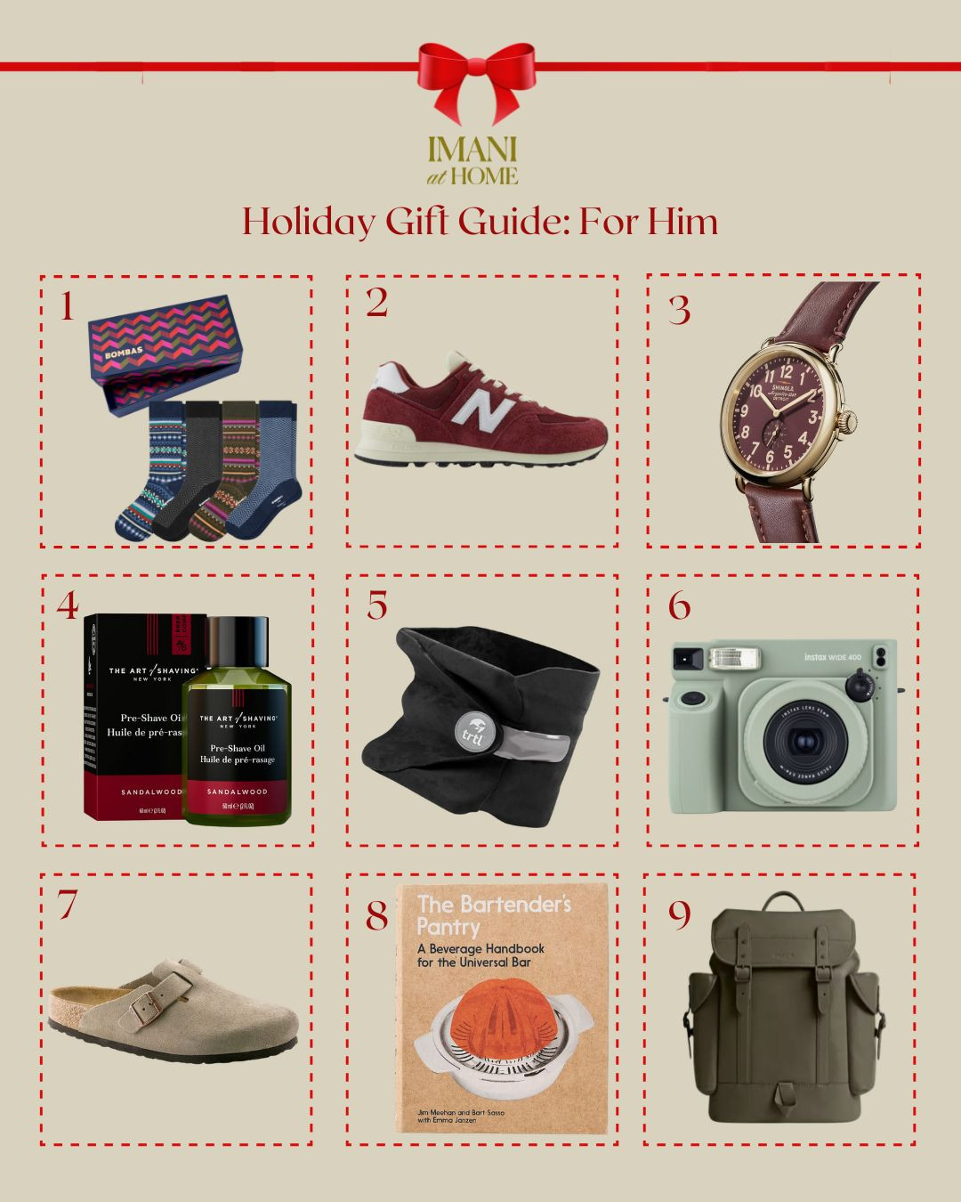 Holiday Gift Guide: For Him 

 