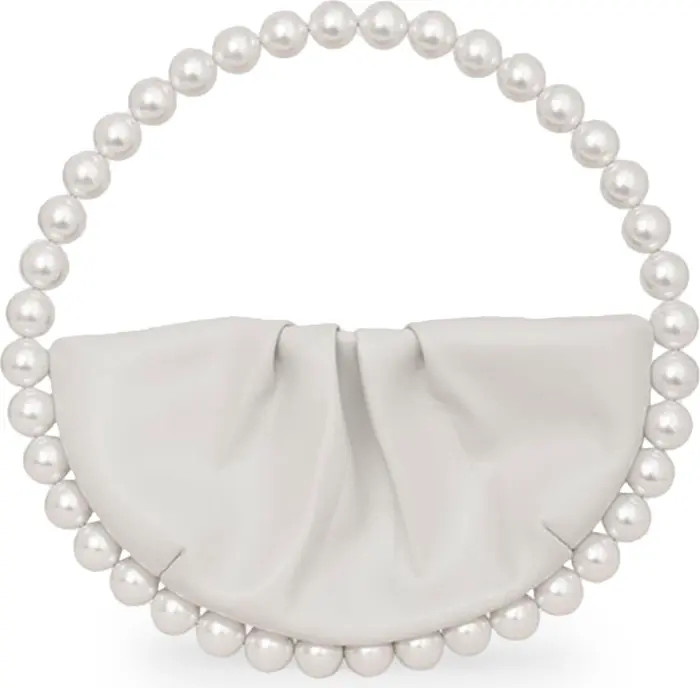 Eternity Imitation Pearl Top Handle Bag | Nordstrom