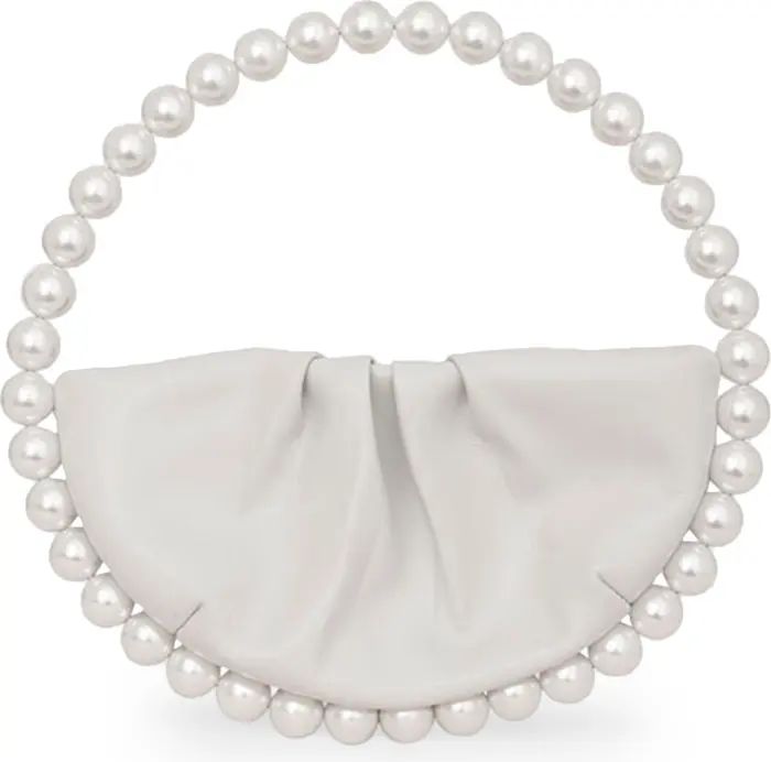 Eternity Imitation Pearl Top Handle Bag | Nordstrom