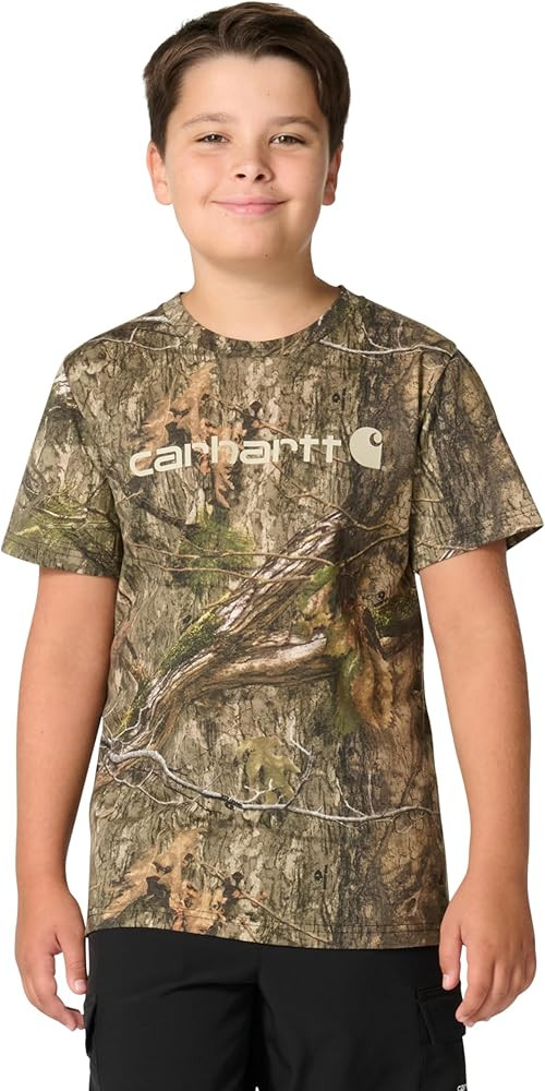Carhartt Boys' Short Sleeve Camo Print T-Shirt | Amazon (US)