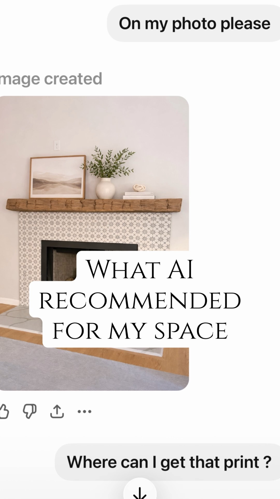 Do you use AI to help transform spaces? 

Neutral artwork, moody artwork, artwork, landscape art

#LTKHome