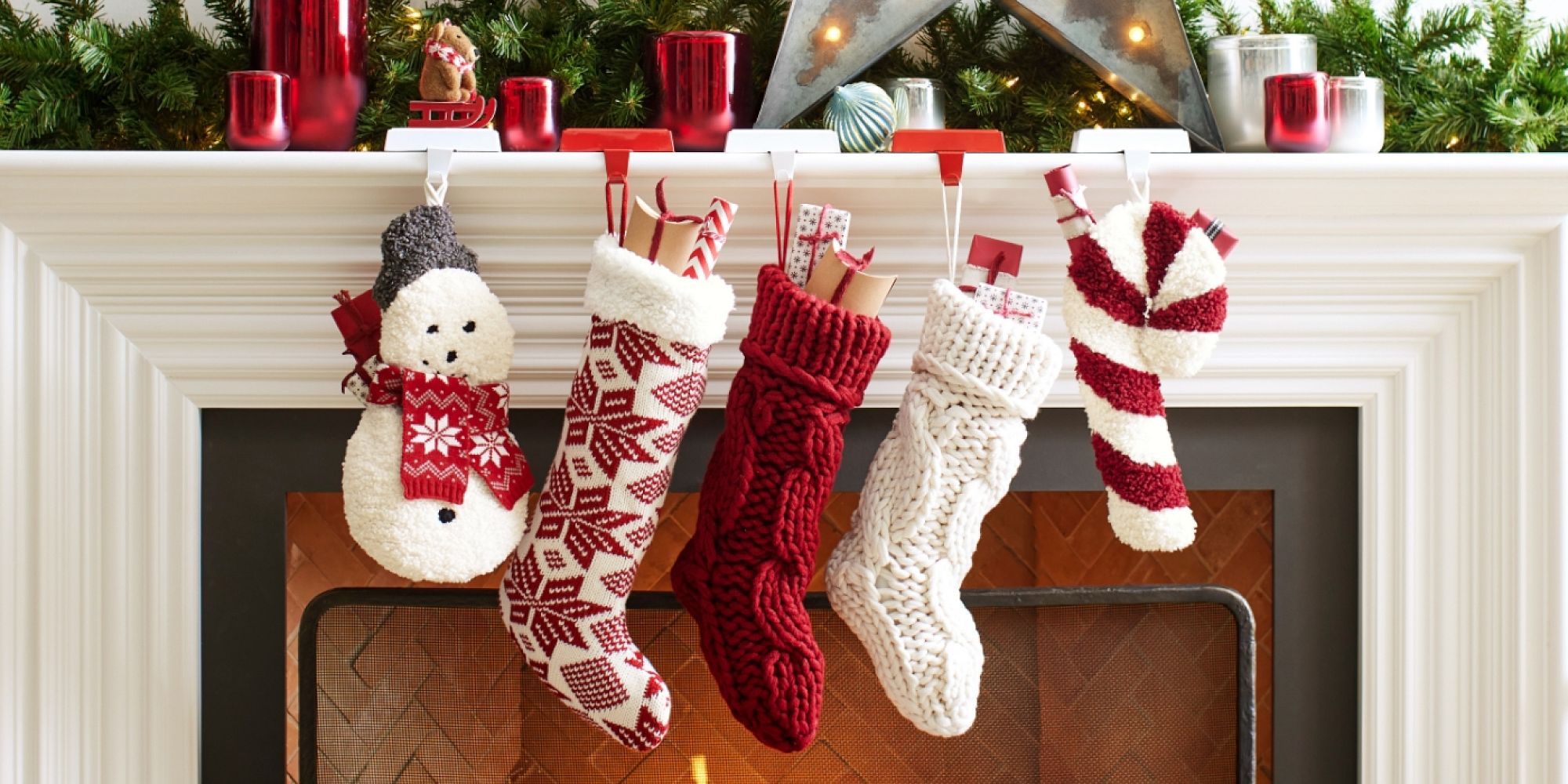 Colossal Handknit Stockings | Pottery Barn (US)