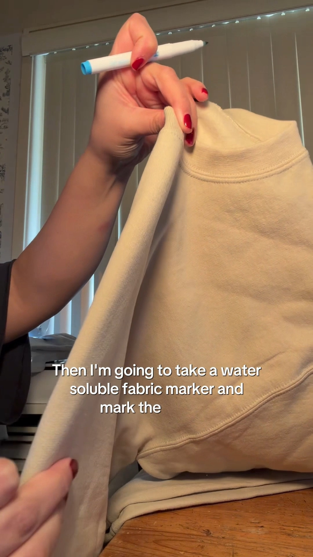 These fabric markers make it so easy to mark the center 🥰🪡🧵

#LTKmomlife #LTKHome #LTKdayinmylife