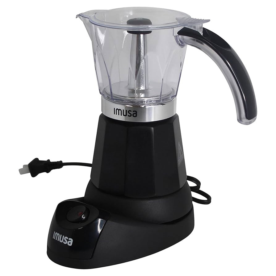 Imusa 6 or 3cup Electric Espresso Maker, Black | Amazon (US)