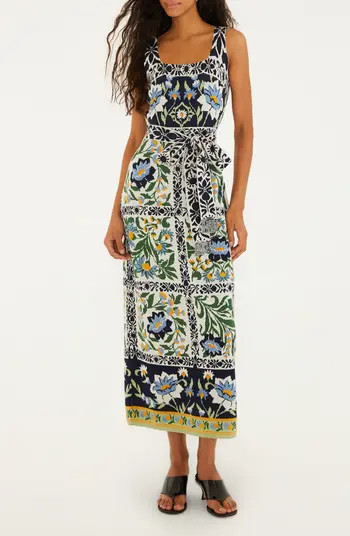 FARM Rio Manoela Tile Print Jacquard Knit Dress | Nordstrom | Nordstrom