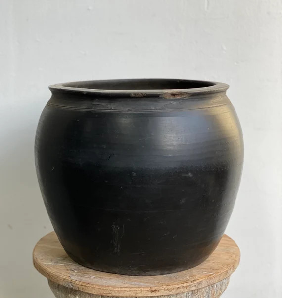 Antique Chinese Clay Pot XL | Etsy | Etsy (US)