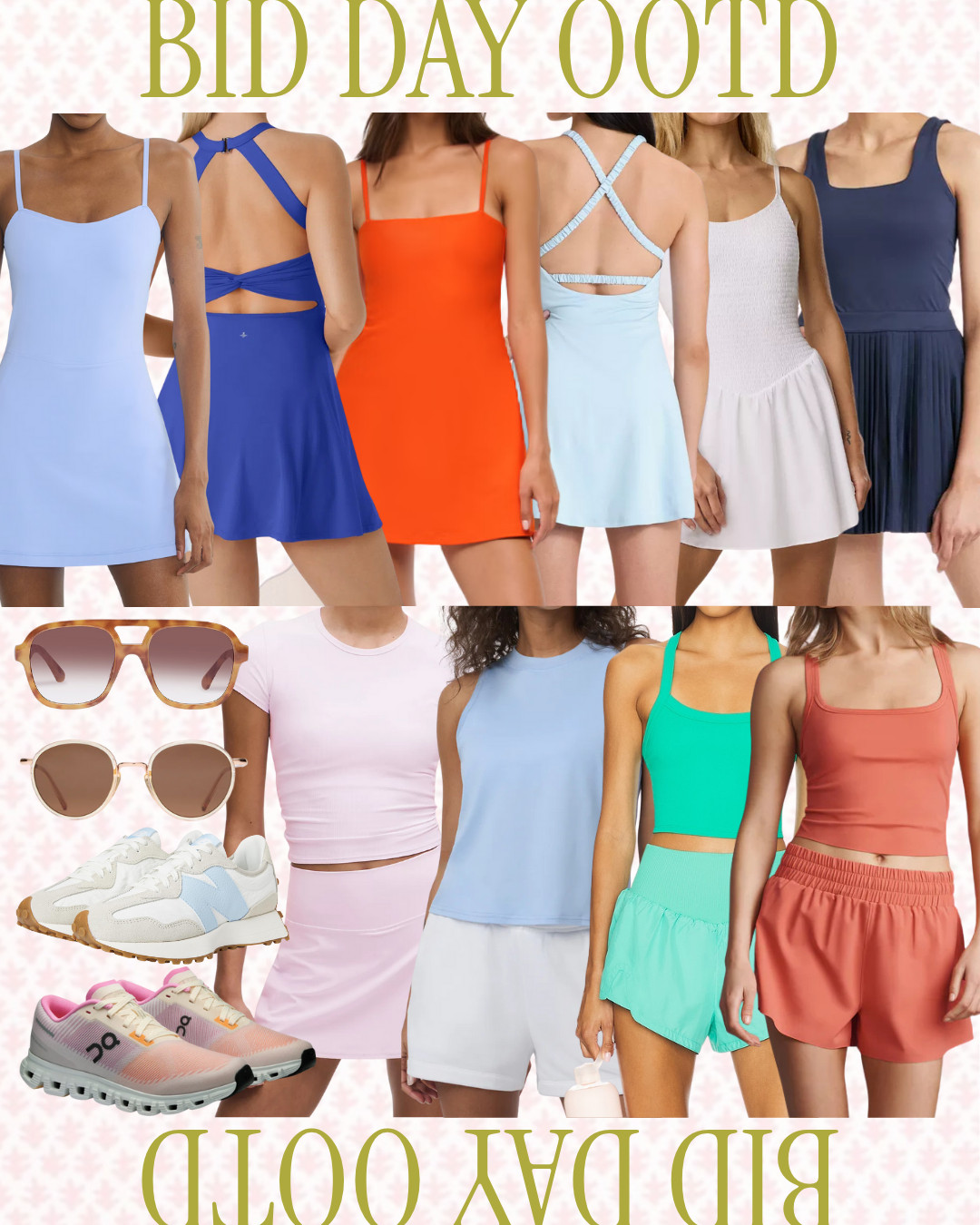 Bid Day OOTD!!! So many fun athleisure finds that will be both cute and comfy! 

 #LTKActive #LTKFindsUnder50 #LTKFindsUnder100