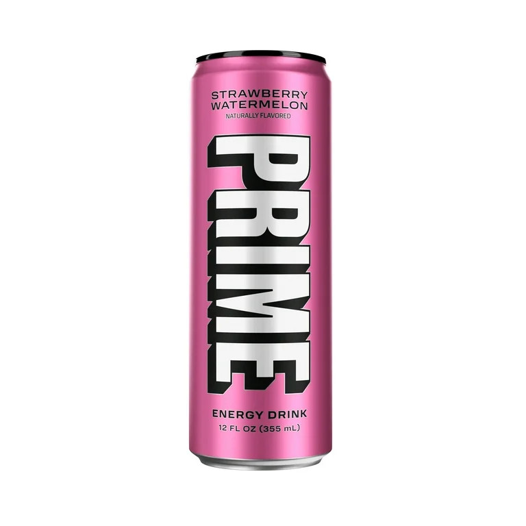 Prime Sugar Free Energy Drink, Strawberry Watermelon, 12 fl oz, Can, 200mg Caffeine | Walmart (US)