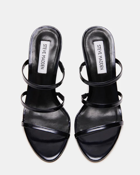 KAMEA BLACK LEATHER | Steve Madden (US)