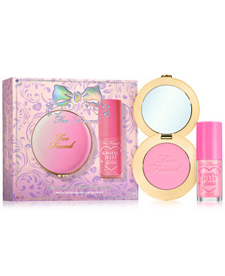 Too Faced 2-Pc. Dream A Little Dream Limited-Edition Blush & Lip Gloss Set - Macy's | Macy's