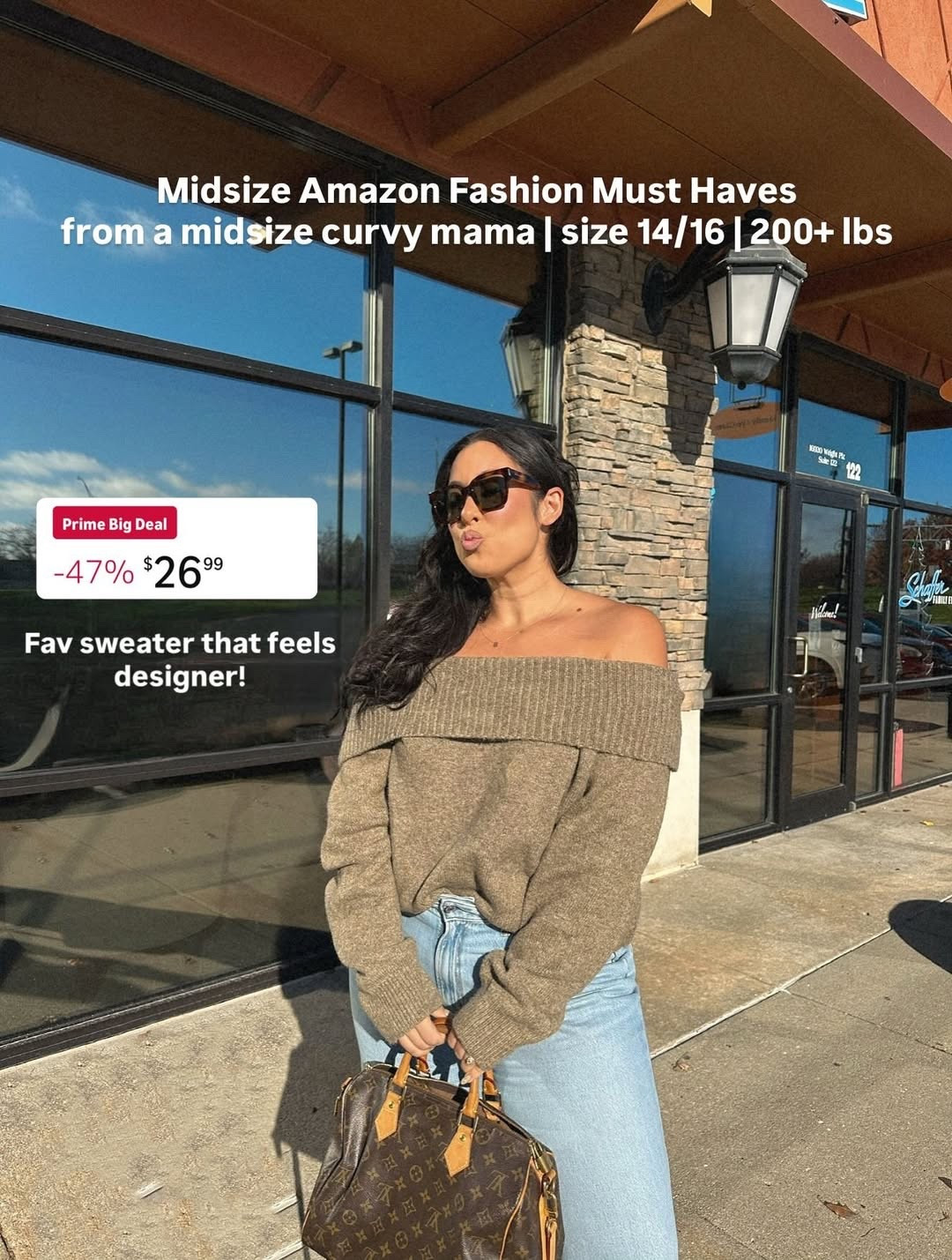 Amazon prime deals- off the shoulder sweater that feels designer!

Midsize fashion, amazon fashion, fall fashion, amazon prime deals

#LTKSeasonal #LTKStyleTip #LTKMidsize