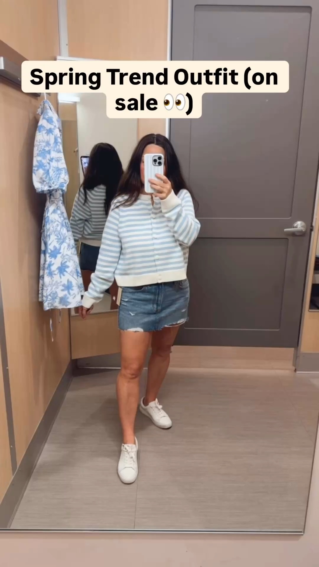 Spring trend outfit I found at Target and it’s part of the Target Circle sale right now so such a good time to grab it. I love this striped cardigan with the denim mini skirt for an easy everyday outfit you can wear now and into warmer weather with sneakers or sandals. Everything is affordable and easy to mix and match for casual outfits. Linking this look plus a few other Target Circle sale favorites I’m loving right now. Resort outfit, beach vacation outfit, spring outfit. Follow me on LTK for daily fashion, home decor & Amazon finds.

#LTKootd #LTKPetite #LTKSaleAlert