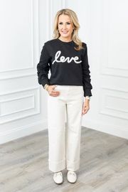 Belle "love" Sweatshirt | Avara