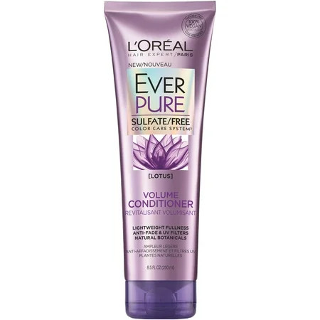 L Oreal Paris EverPure Volume Sulfate Free Conditioner Squeeze 8.5 fl oz | Walmart (US)