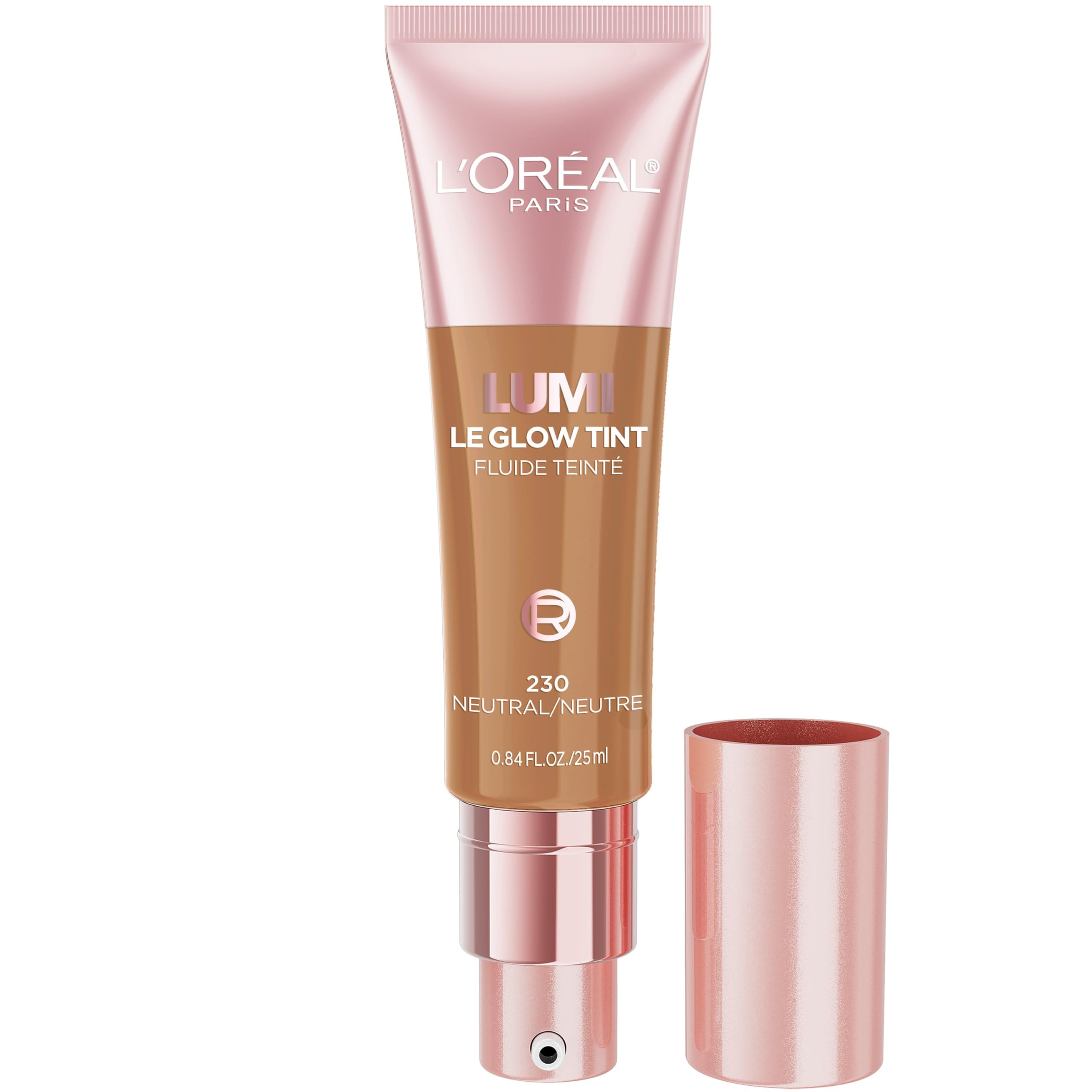 L'Oreal Paris Lumi Le Glow Skin Tint, Lightweight Water-Based Tinted Serum with Foundation-Like C... | Amazon (US)