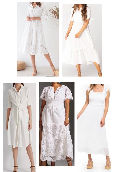 White dresses for Rosh Hashanah 🤍
