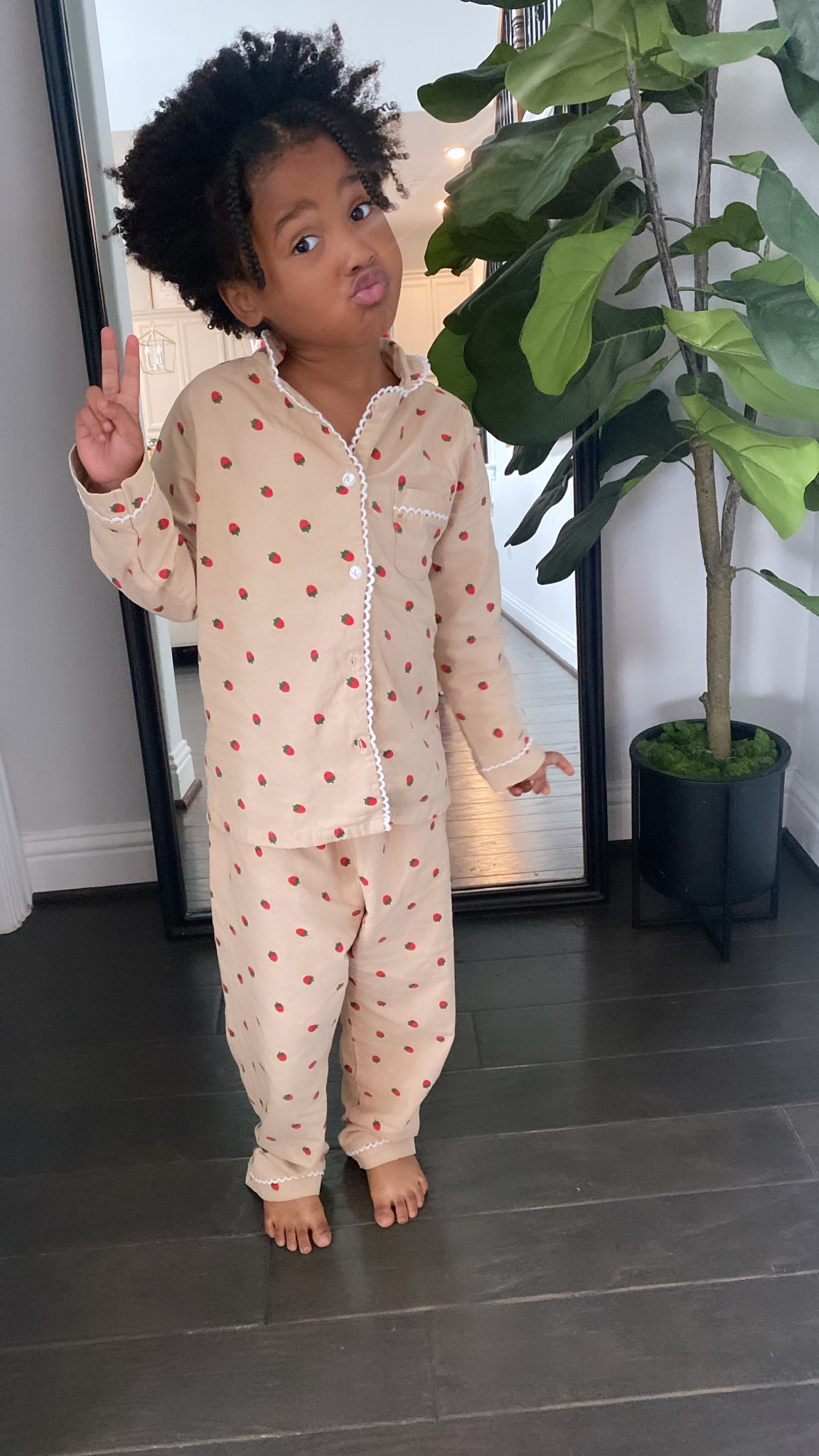 Strawberry pajamas 

#LTKbaby #LTKfamily #LTKkids