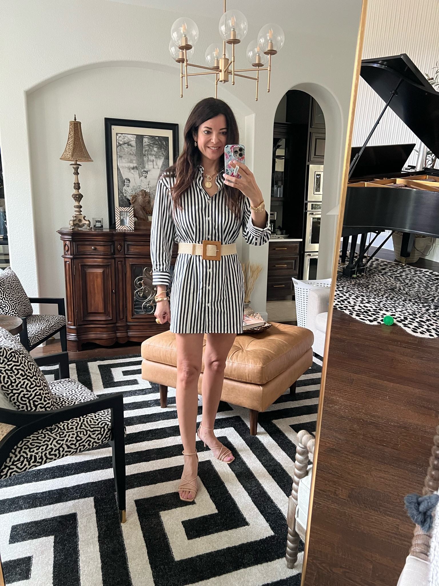 The cutest shirt dress for under $40. Perfect for summer. I’m wearing a small  

#LTKover40 #LTKSeasonal #LTKfindsunder50